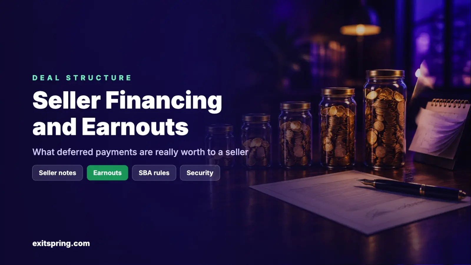 Seller Financing and Earnouts: How to Structure an Online Business Sale (2026)